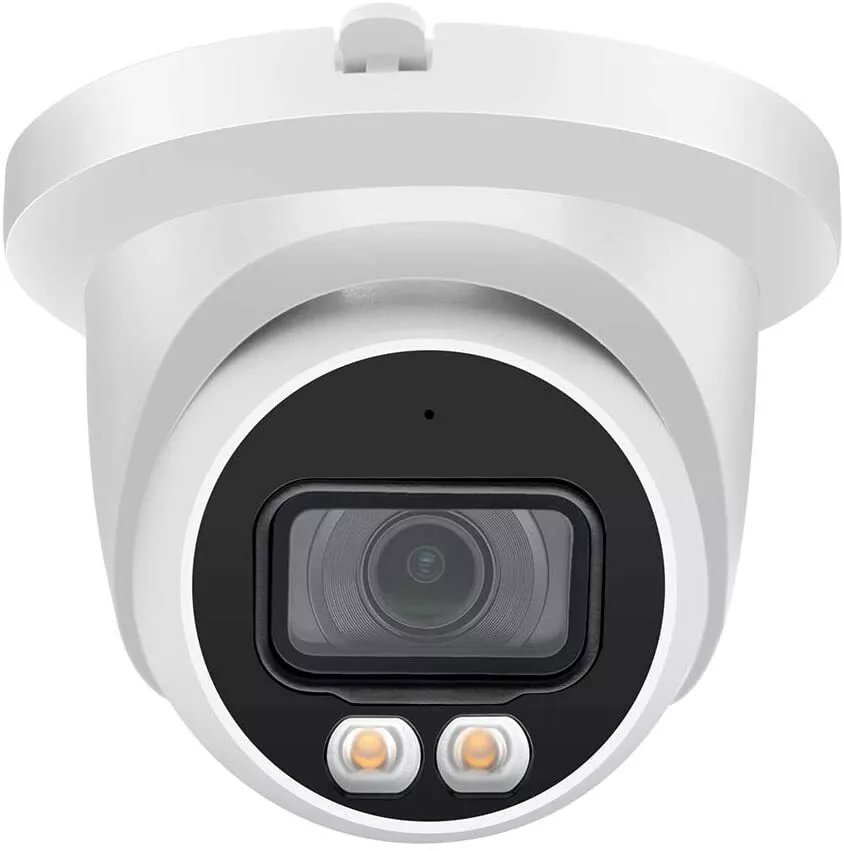 (image for) 4MP Full-color Warm LED Fixed-focal Eyeball WizSense Network Camera Built-in MIC