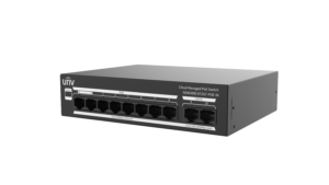 UNV NSW3000-8T2GT-POE-IN 8-Port 10/100 Mbps PoE Network Switch