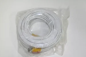 50ft Premade CCTV Security Camera System Siamese Video/Power BNC Cable