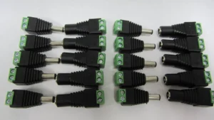 10pcs Male and 10pcs Female DC Power Jack Adapter Connector