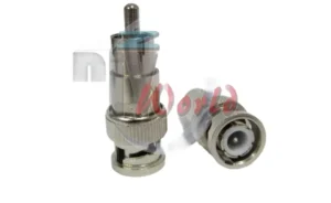 100pcsx BNC male to RCA male Adapter for Video cable