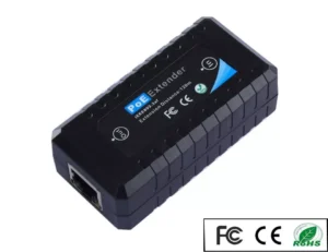 Mini Standard IEEE802.3af 10/100Mbps 1 Port POE Extender Special For IP Camera