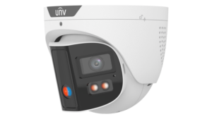 UNV IPC3K28SE-ADF28KMC-DL-I0 8MP 180° Tri-Guard 2.0 Panoramic Turret Camera