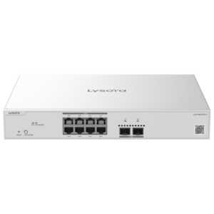 Lysora LS2P-8MG2XS-P 8-Port 2.5G Managed PoE+ Switch
